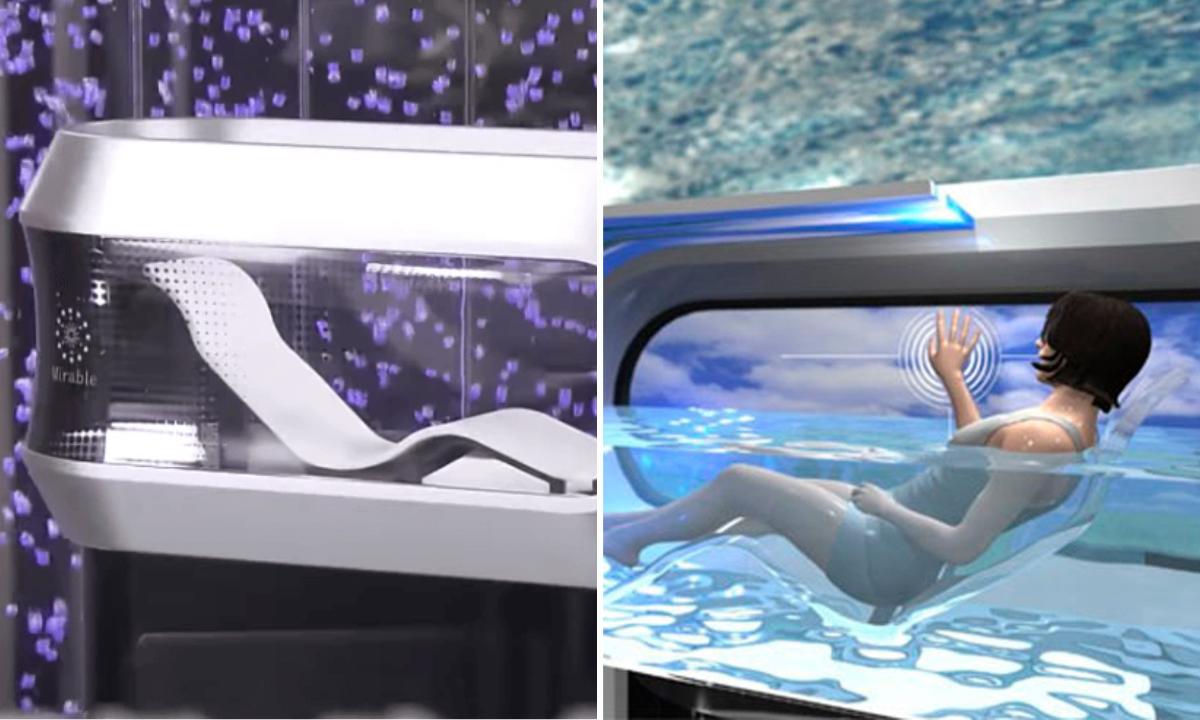 Así funciona la sorprendente lavadora para cuerpos con IA que lanzarán en Japón